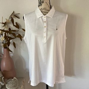Peter Millar Performance Sleeveless Polo Top